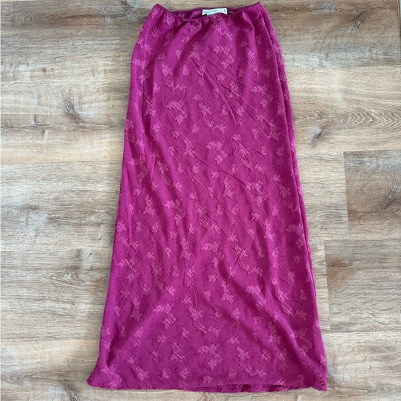 Urban Outfitters Dresses & Skirts - Urban Outfitters Raspberry Maxi Skirt